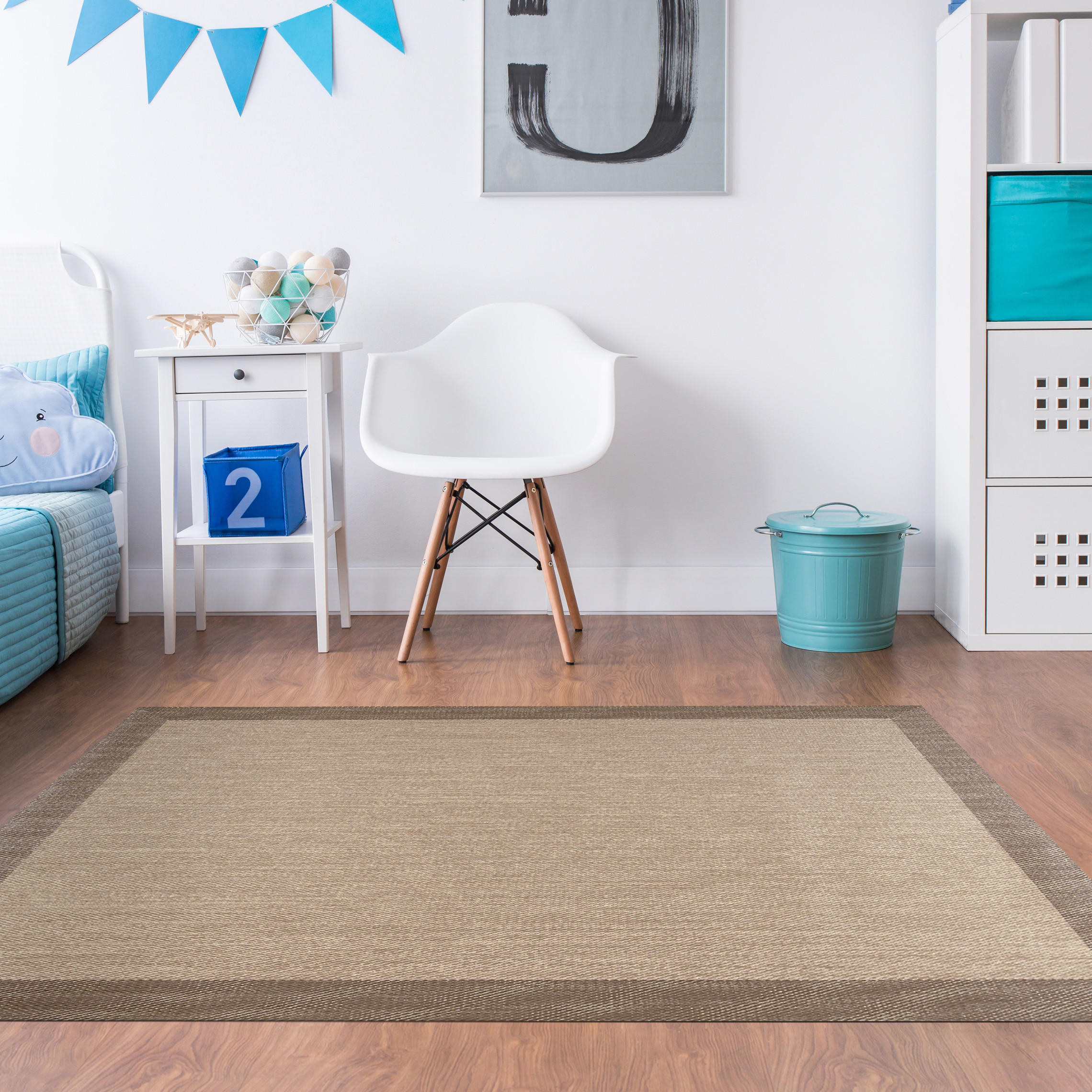 TEPPICH Premium en Vinyle Hellbeige 120x180 cm - Beige, Kunststoff (120/180cm) - STORESDECO