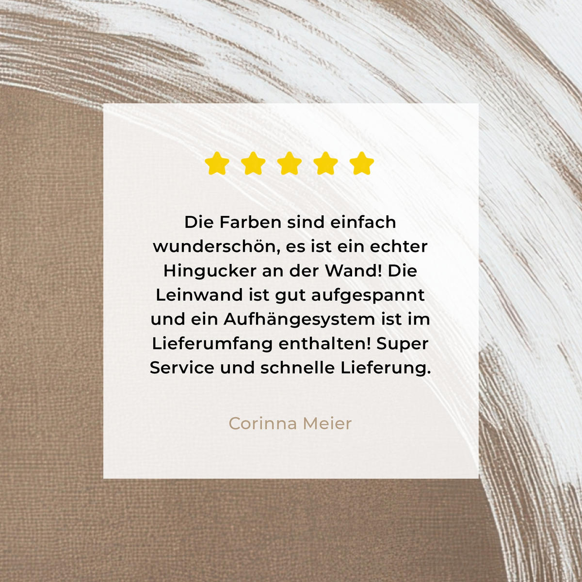 LEINWANDBILD Farbe - Braun - Japandi 90x90 cm - Kupferfarben, Textil (90/90cm) - MuchoWow