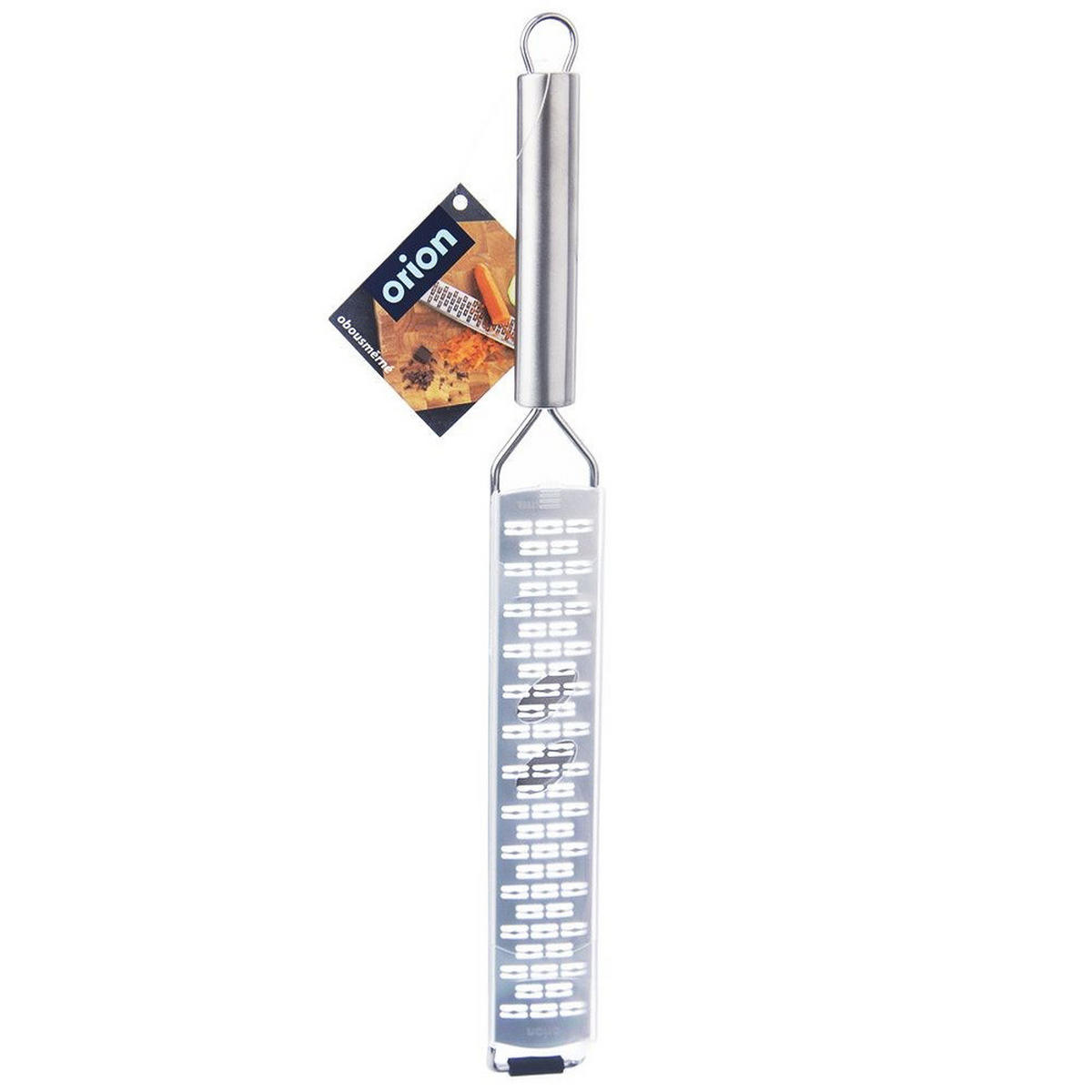 KÜCHENREIBE Stahl 38 cm - Silberfarben, Metall (4/38/1.5cm) - Orion 