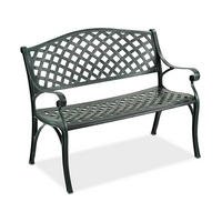 GARTENBANK - Multicolor, Metall (102/82/60cm) - Relaxdays