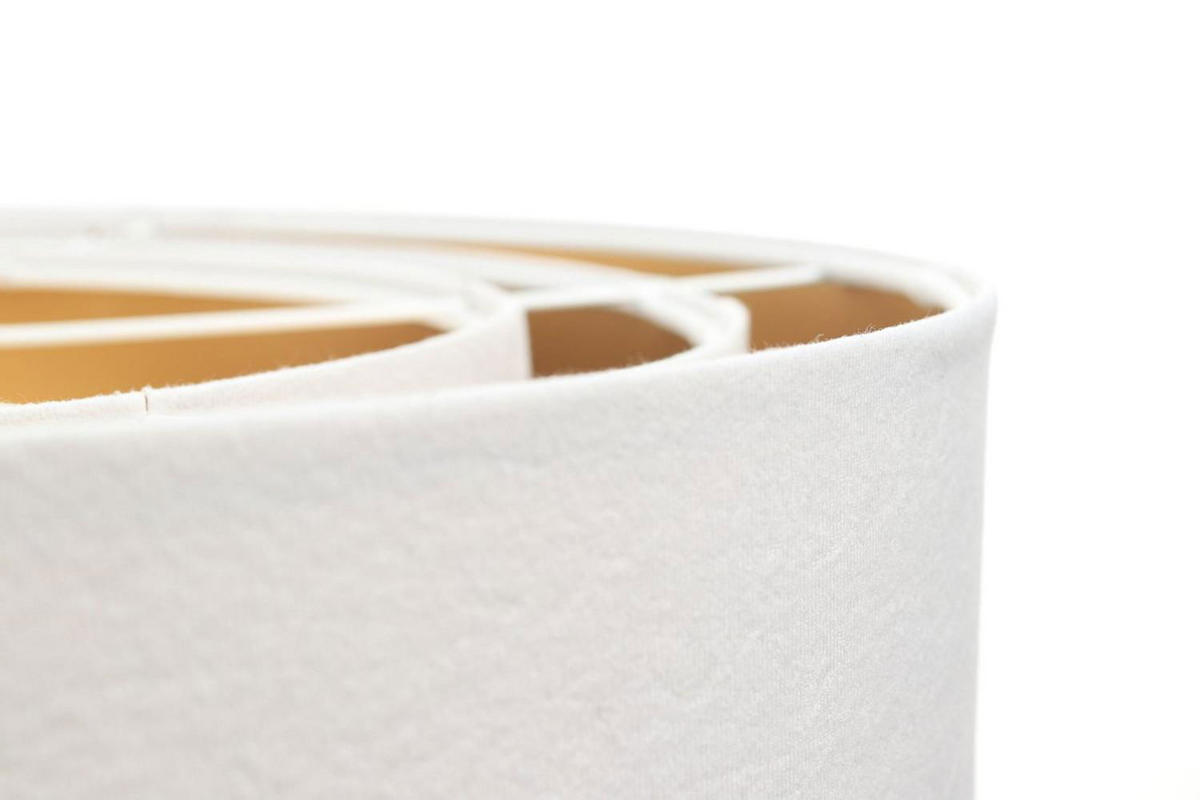 HÄNGELEUCHTE Gold 60/20 cm - Goldfarben/Weiß, Kunststoff (60/1.5/20cm) - ONZENO