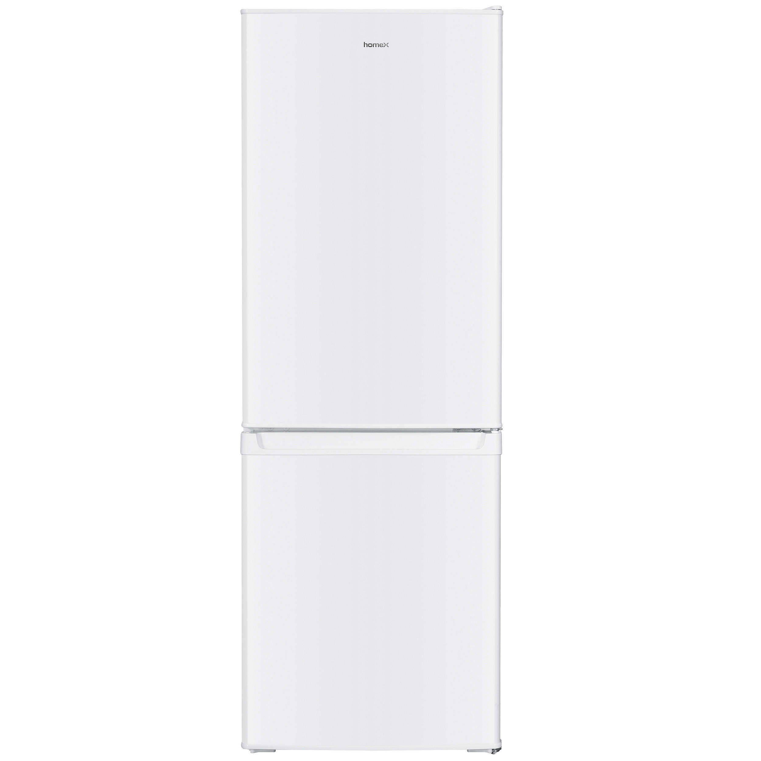 KÜHL-GEFRIER-KOMBINATION, freistehend, 173 Liter Nutzinhalt, 4-Sterne Gefrieren, Höhe 142,5 cm, 40 dB, Kühlschrank mit Gefrierfach groß, CFS1110-W - Weiß, Glas/Kunststoff (49.5/142.5/56cm) - homeX