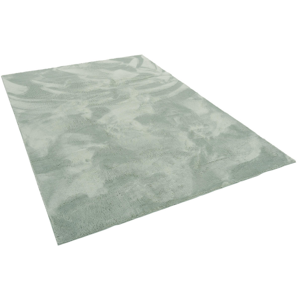 FELLTEPPICH SUPER SOFT PEARL - Grün, Textil (80/150cm) - Pergamon