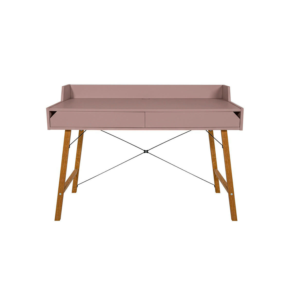 Petits-meubles Schreibtisch Rosa 60x86x120 cm