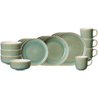 KOMBI-SET Borneo grün 20er Set - Grün, Keramik (1/1/1cm) - Ritzenhoff Breker