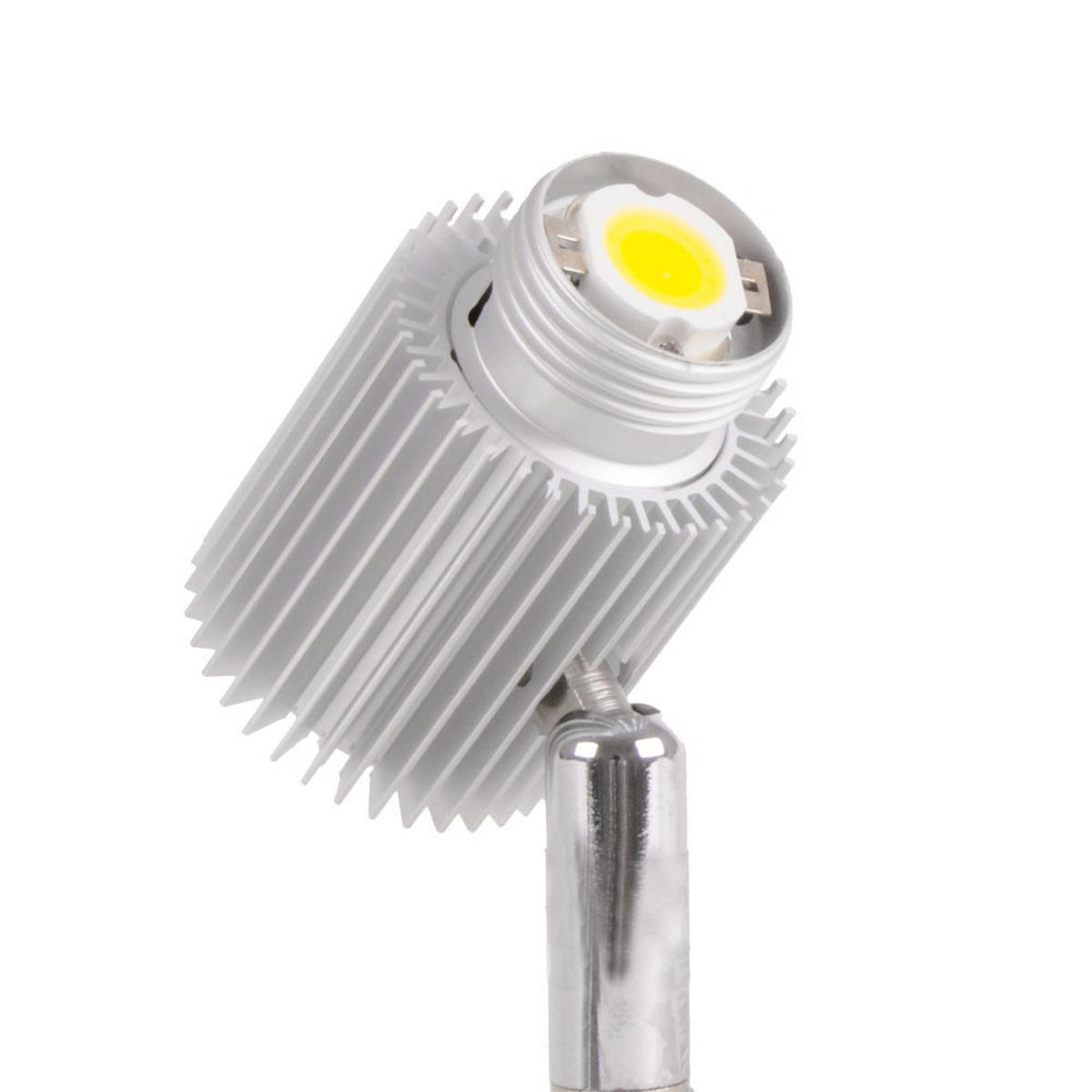 LED WANDLEUCHTE Nickel Alabaster - Silberfarben, Metall (8/13/15.5cm) - Globo Lighting