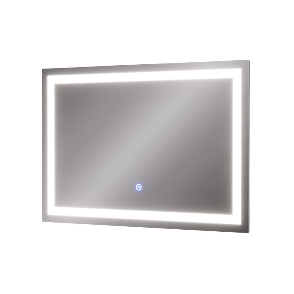 Vicco KOUPELNOVÉ ZRCADLO Miral Sklo 60 x 40 cm s osvětlením čelním světlem