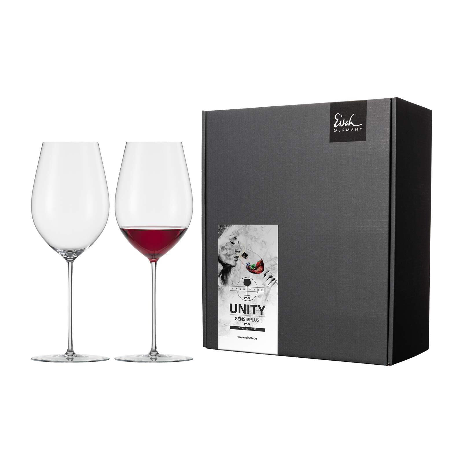 ROTWEINGLÄSER Unity SensisPlus transparent 615 ml 2er Set - Transparent, Glas (0.615L) - Eisch