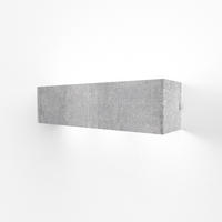 WANDLEUCHTE Desmo - Silberfarben, Metall (45/10/10cm) - Lumicom