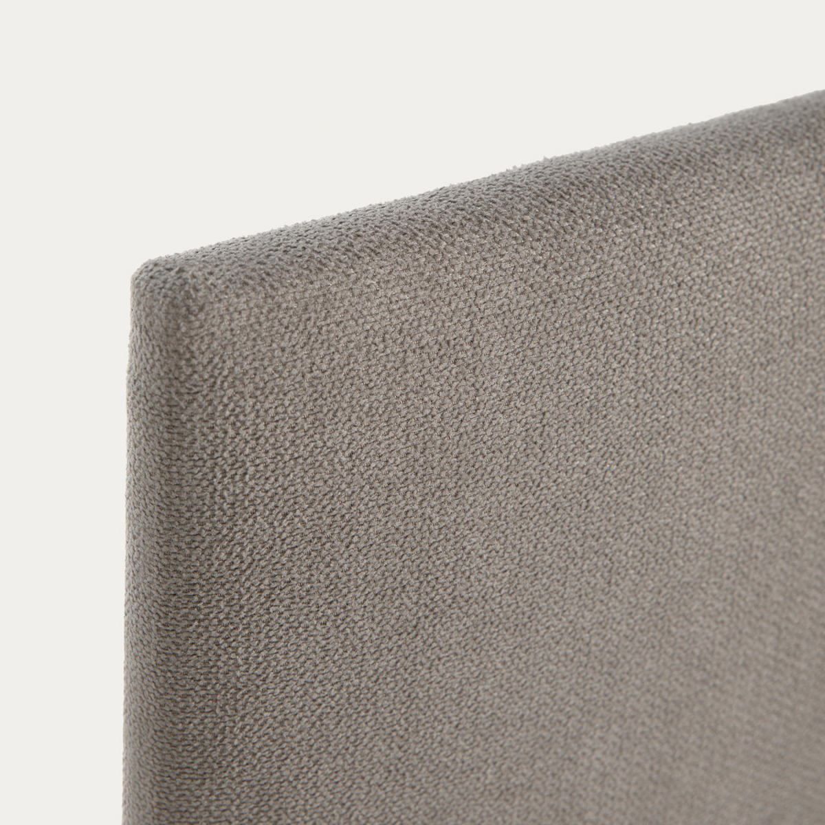 KOPFTEIL Ilan Grau 165 cm x 52 cm - Grau, Textil (165/52/3cm) - Kenay Home