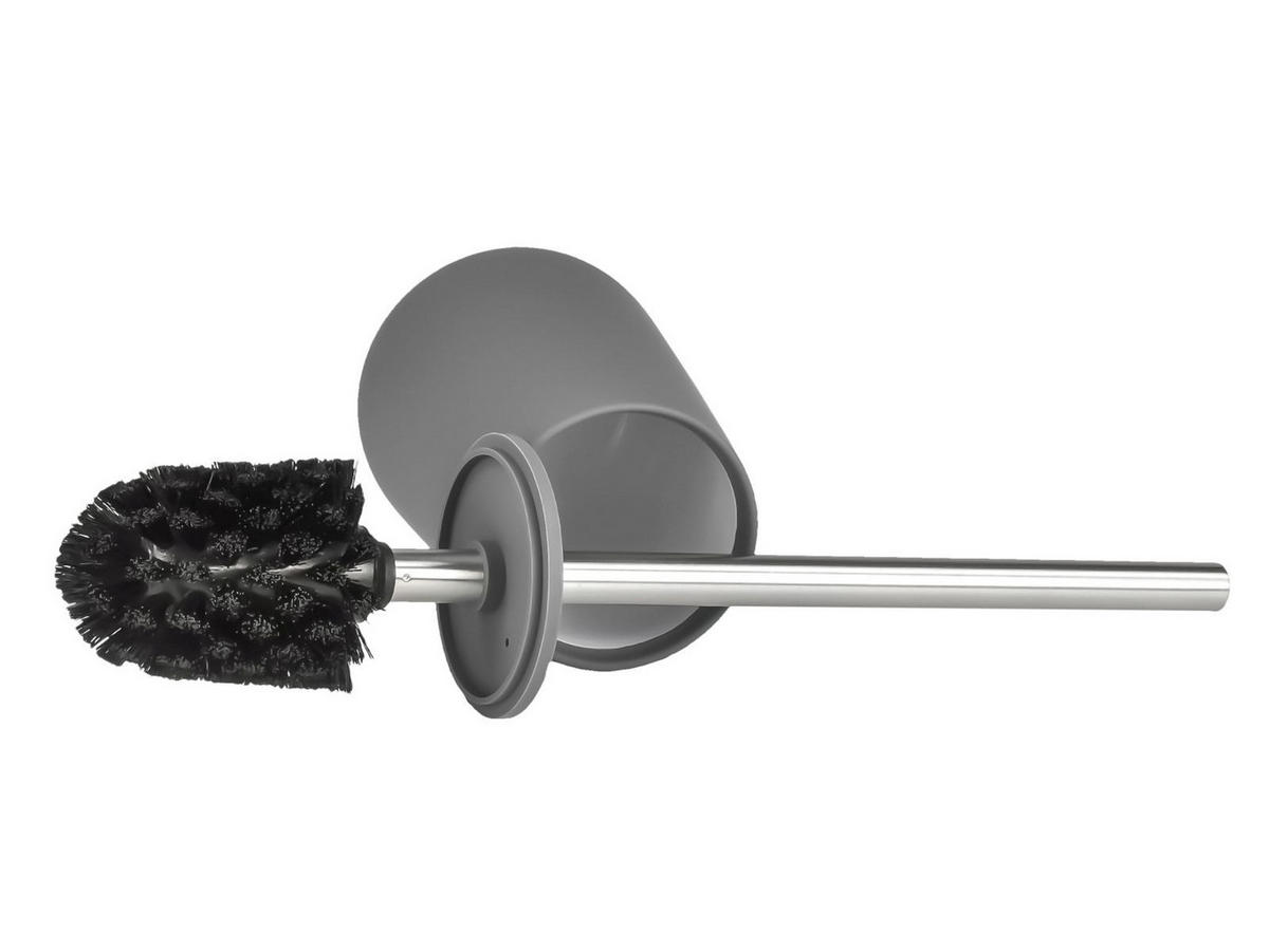 BAD ACCESSOIRES SET Nova 2tlg. grey (grau) - Grau, Kunststoff (23/29/23cm) - Zone Denmark