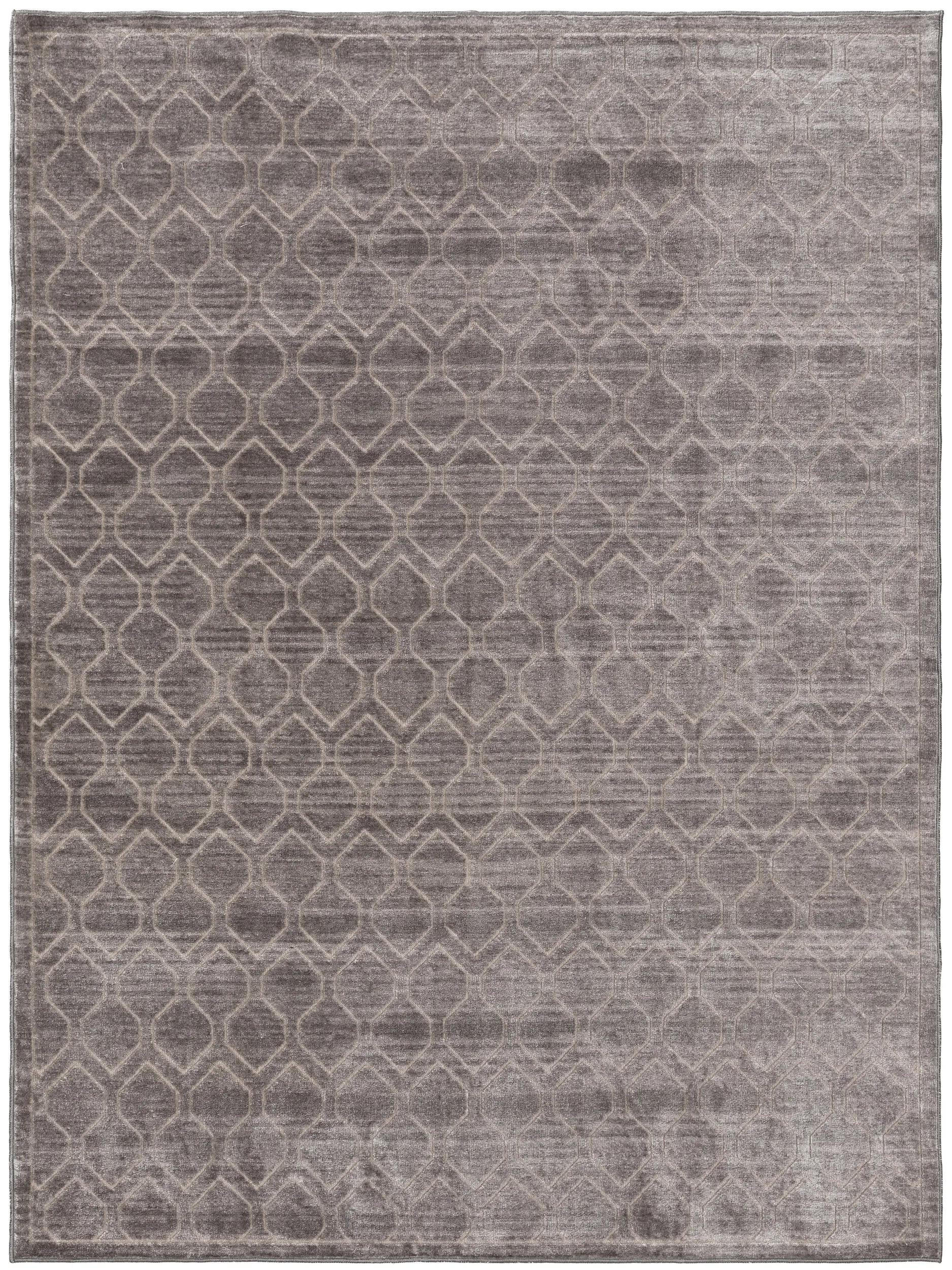 benuta Teppich Grau 66x110 cm