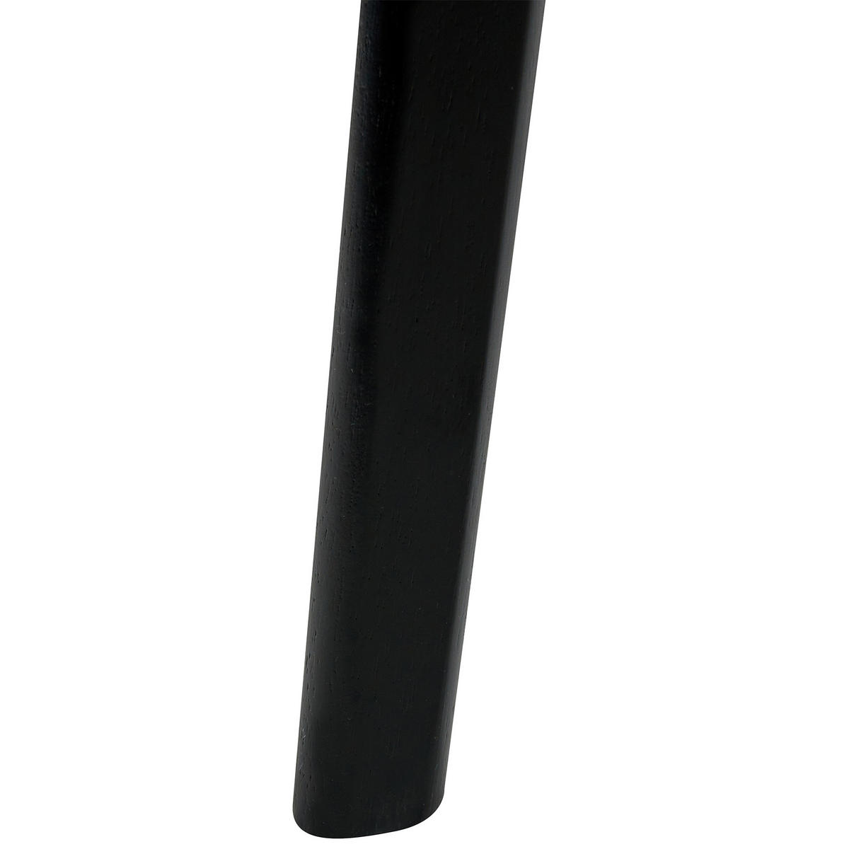 ESSZIMMERSTUHL 2er-Set Holz Schwarze Esche Overly - Schwarz, Holz (49/80/47cm) - Beliani