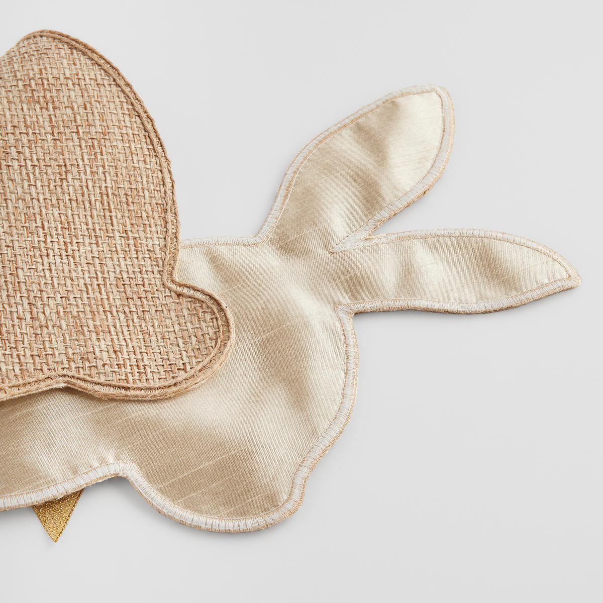 MITTELDECKE Bunari - Braun, Textil (38/34/1cm) - home&you