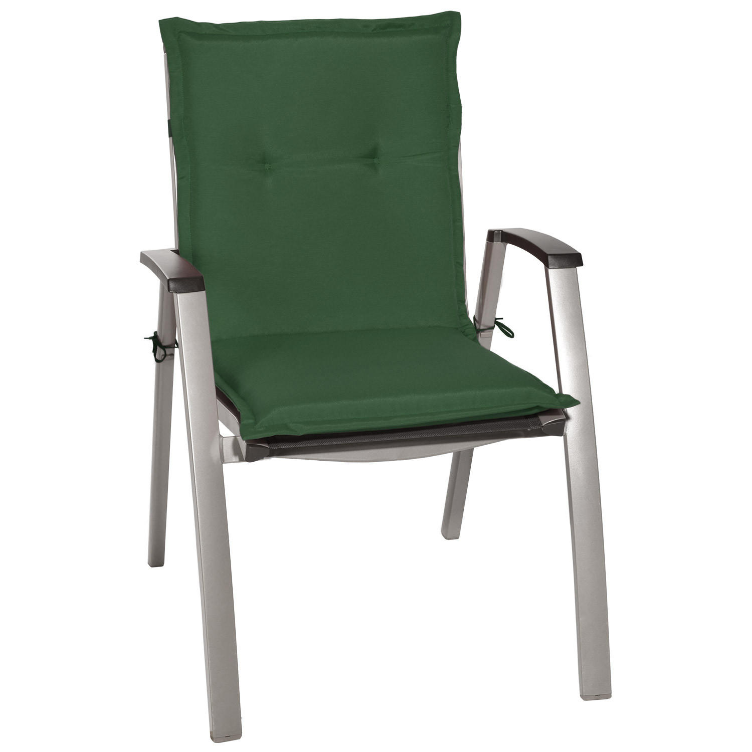 NIEDERLEHNERAUFLAGE Loft NL 100/50/6cm Dunkelgrün - Dunkelgrün, Textil (50/6/100cm) - Beautissu 