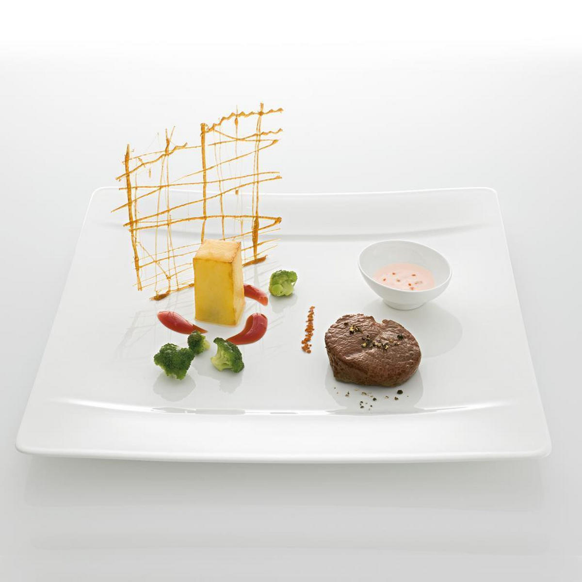 TAFELSERVICE Modern Grace weiß 12er Set - Weiß, Keramik (2/2/2cm) - Villeroy & Boch