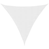 SONNENSEGEL Oxford-Gewebe Dreieckig 6x6x6 m Weiß - Weiß, Textil (600/600cm) - furnicato