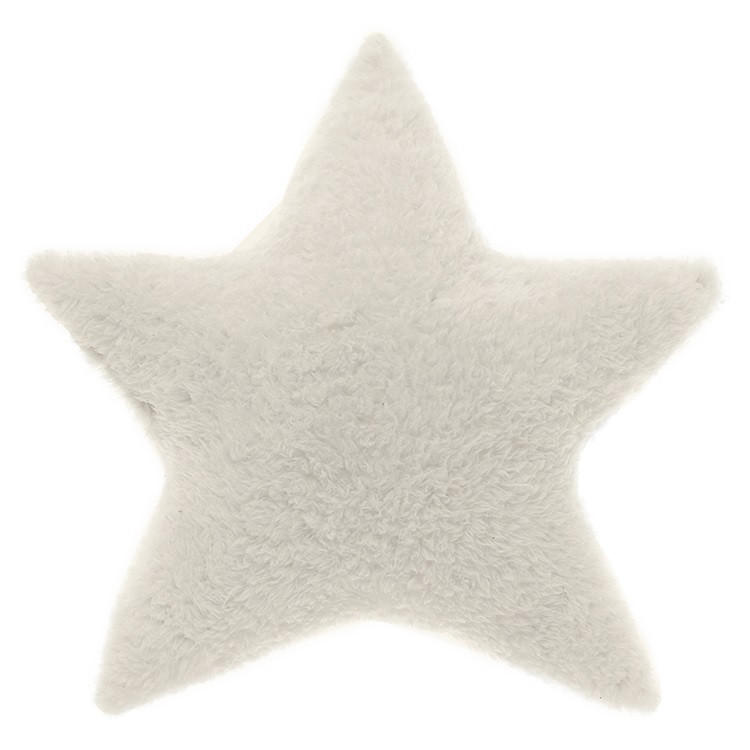 KISSEN White Xmas tree - Weiß - 45/45/ cm - Weiß, Textil (45/45cm) - Unique Living