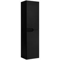 HÄNGESÄULE MODERN 136cm - Schwarz - Schwarz, Holzwerkstoff (35/136/27cm) - Rodan