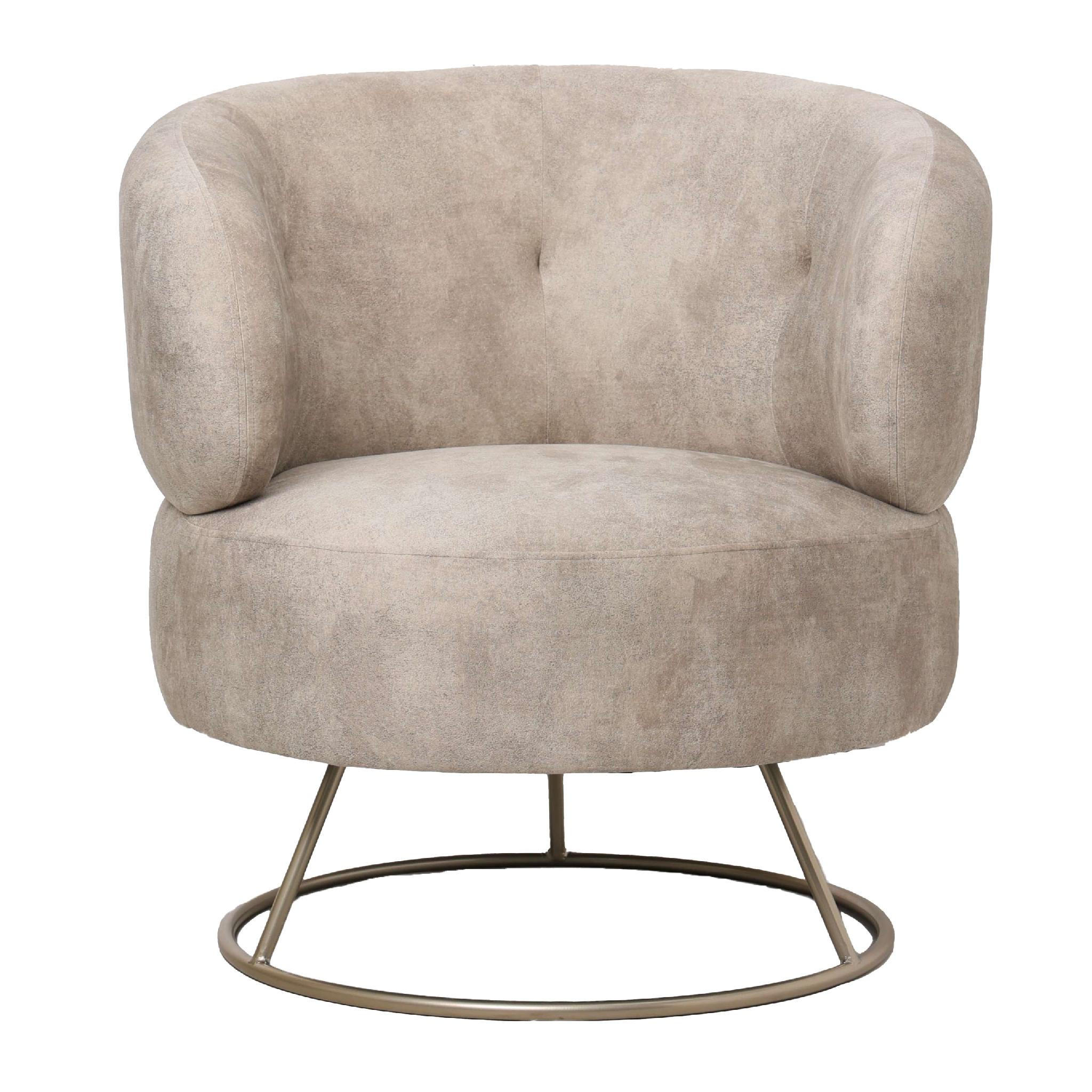 Ptmd Collection Sessel Beige 78x79x78 cm