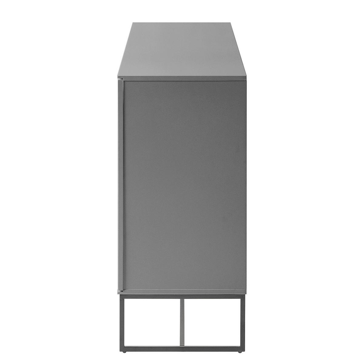 SIDEBOARD - Grau, Holzwerkstoff (165/86/40cm) - home24