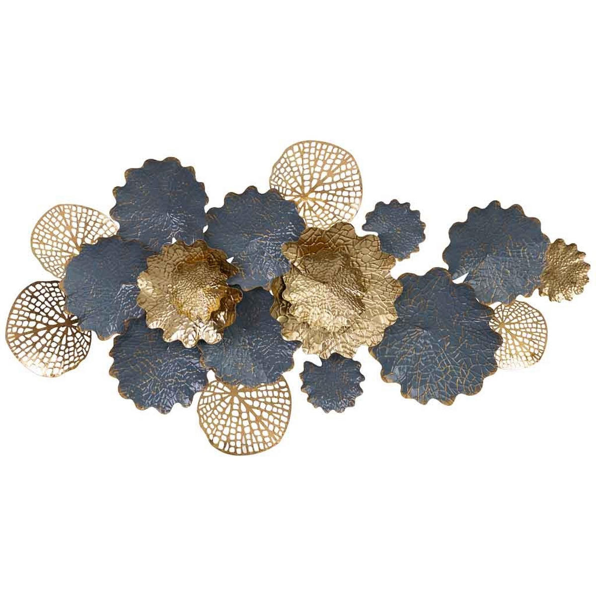 WANDDEKO-OBJEKT aus Metall, 131x68x9cm - Multicolor, Metall (131.4/8.9/67.9cm) - Wanderlust