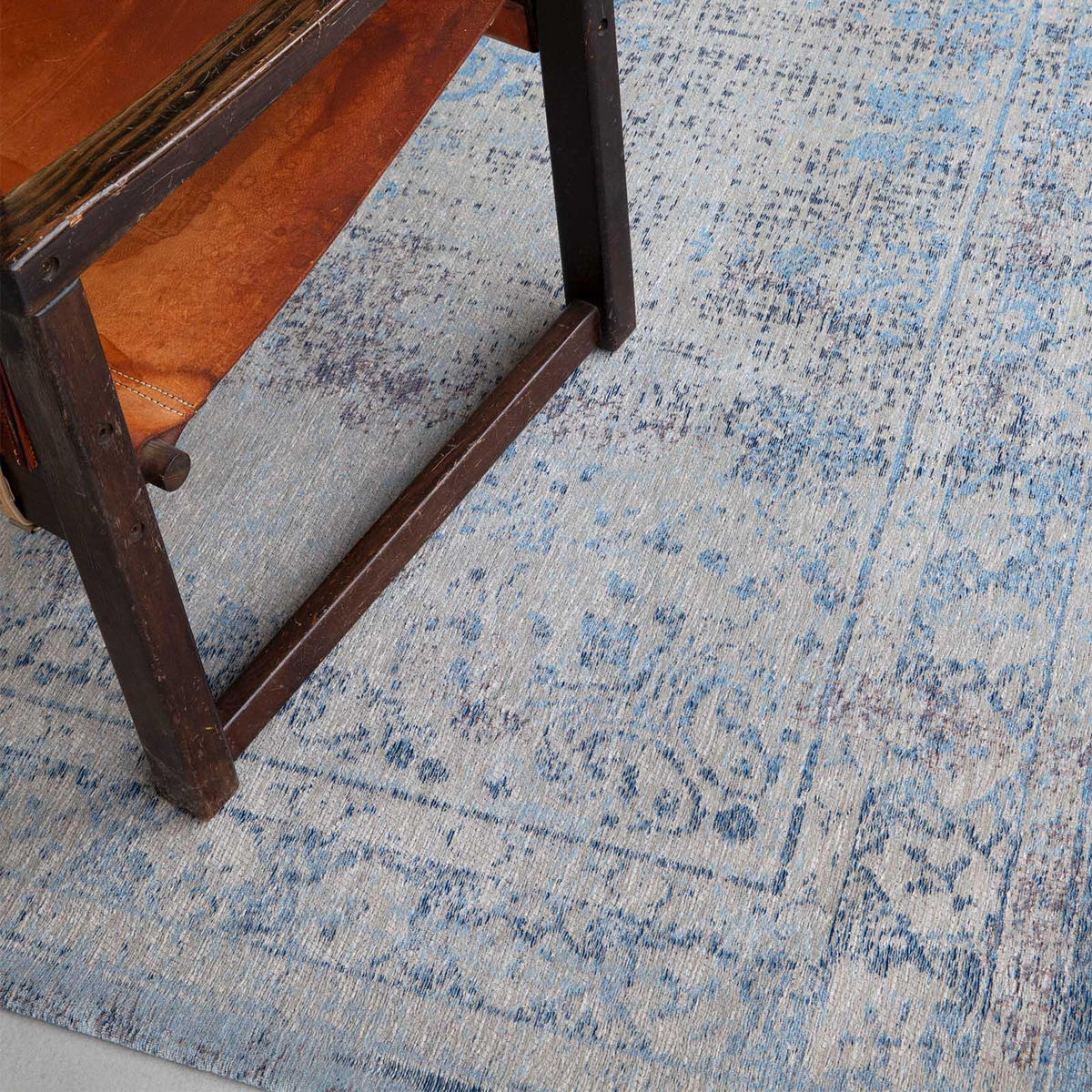 TEPPICH Flachgewebe DENIM Grau 240 x 340 cm - Grau, Textil (240/340cm) - Novatrend