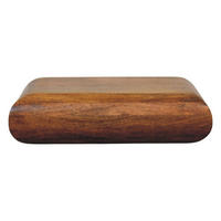 NACHTTISCH aus massivem Mangoholz, Amber-Eichen-Finish, 1 Schublade, braun. - Braun, Holz (45/12/32cm) - Artisan Furniture