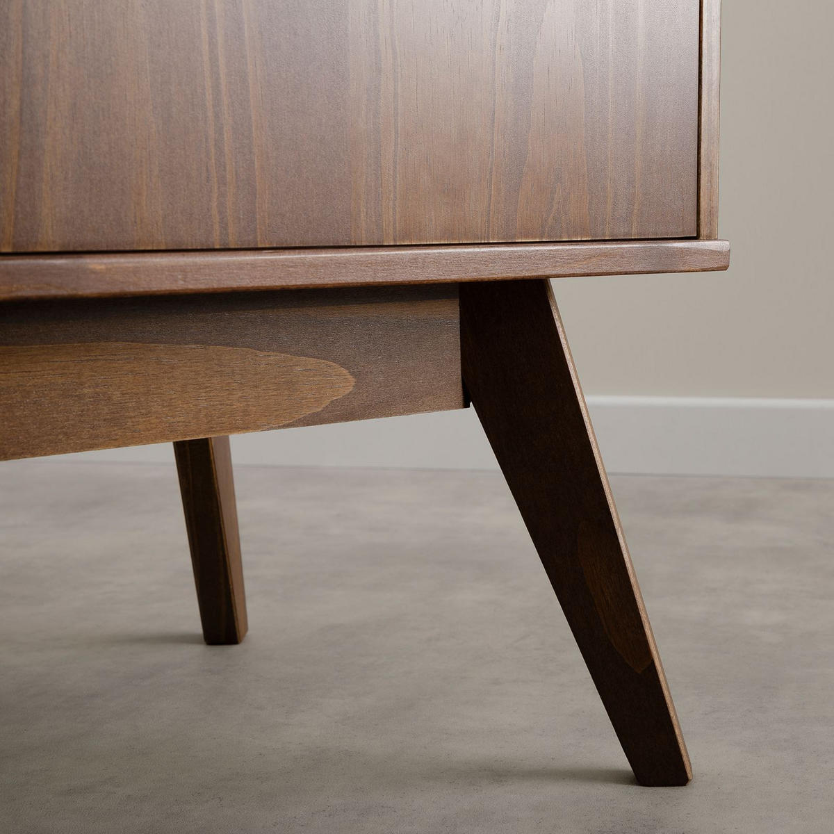 SIDEBOARD TIVOLI - Kastanienfarben, Holz (145/75/45cm) - IDIMEX