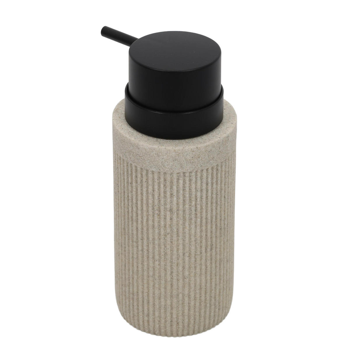SEIFENSPENDER Schiefer Onyx 7/7/17,4 cm - Beige, Kunststoff (7/17.4/7cm) - 5five Simply Smart