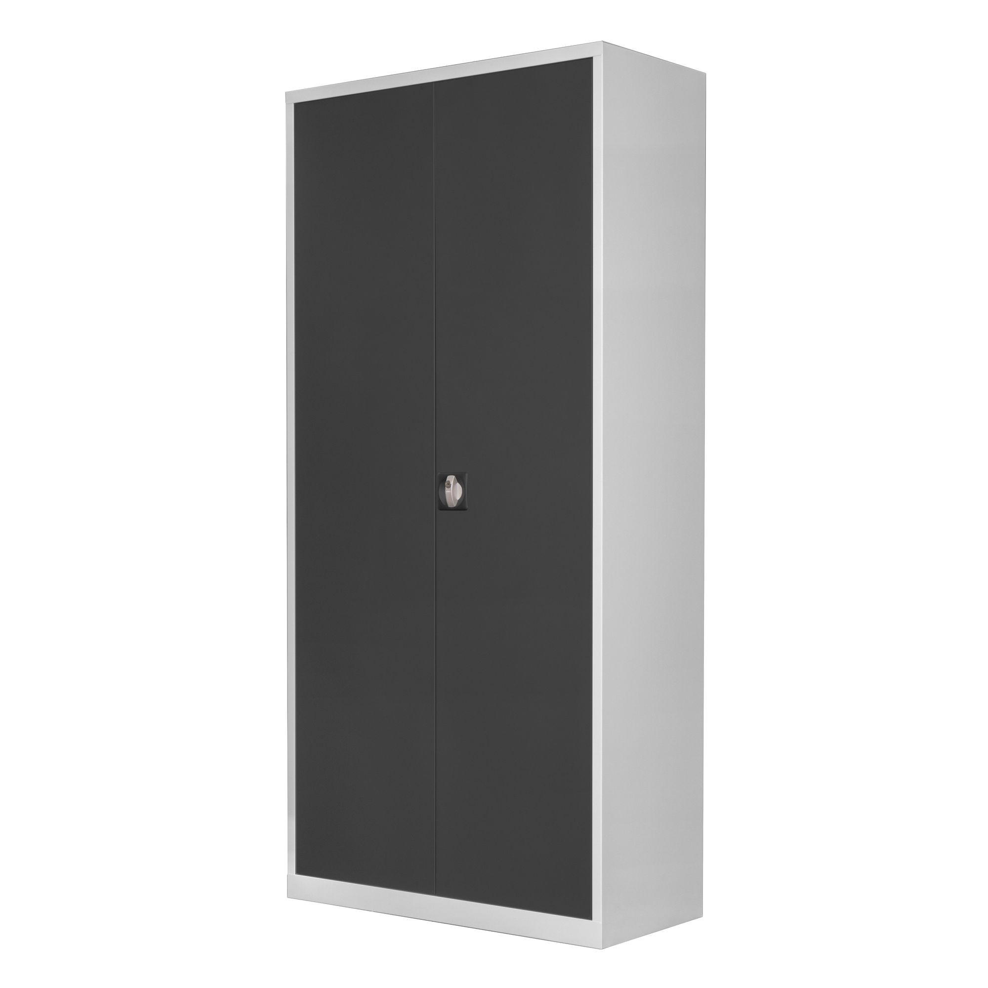 Proregal Flügeltürschrank Anthrazit 95x195x40 cm
