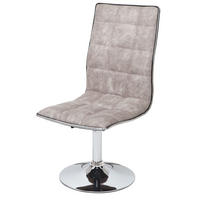 ESSZIMMERSTUHL 2er-Set 103x43x54cm Sitzhöhe 41cm Stoff/Textil vintage Kieselgrau - Grau, Textil (43/103/54cm) - CHEFGASTRO