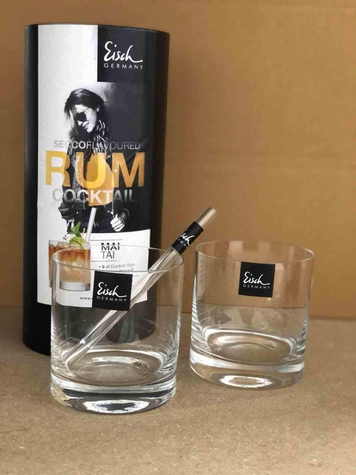 RUM COCKTAIL GLÄSER Secco Flavoured transparent 400 ml 4er Set - Transparent, Glas (0.4L) - Eisch