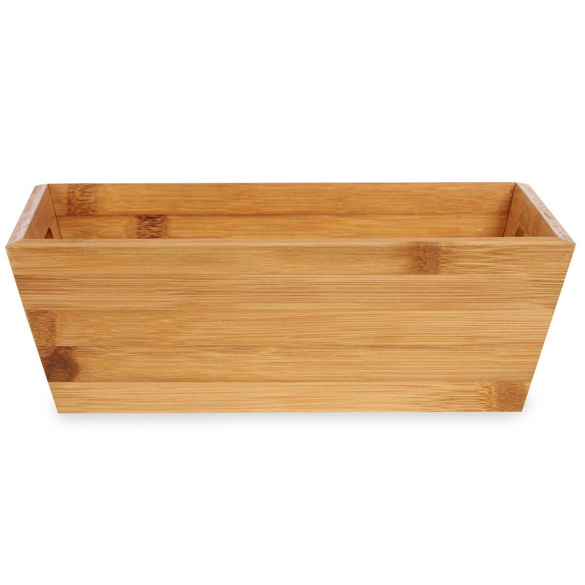 OBSTKORB Bambus 22/33/10 cm - Braun, Naturmaterialien (10cm) - Kinvara