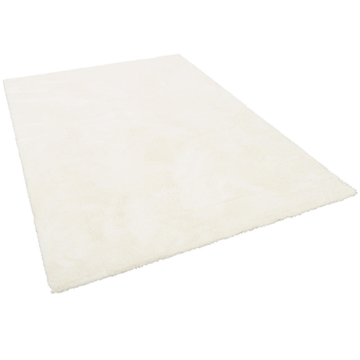 LUXUS HOCHFLOR SHAGGY TEPPICH VELVET - Weiß, Textil (80/200cm) - Snapstyle