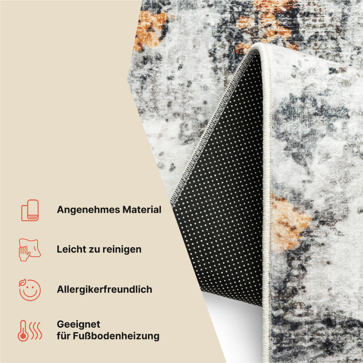 TEPPICH BARI Beige 240/330 cm - Beige, Textil (240/330cm) - Tapiso