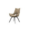 DREHSTUHL SIVO Beige Webstoff - Beige, Textil (57/95/56cm) - KAWOLA