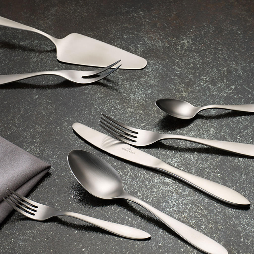 TAFELBESTECK Arthur silber 68er Set - Silberfarben, Metall - Villeroy & Boch