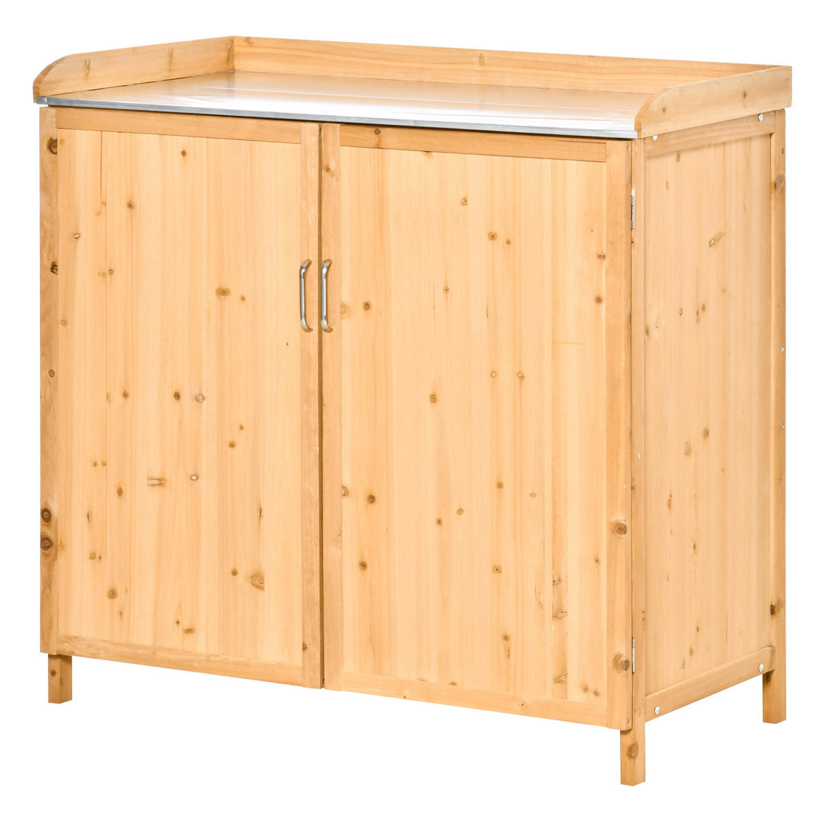 PFLANZTISCH DE-18934 Zedernholz - Orange, Holzwerkstoff (98/48/95cm) - ComfortXL