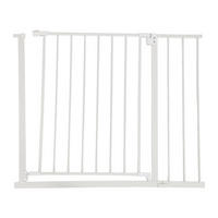 TREPPENSCHUTZGITTER - Weiß, Kunststoff/Metall (100/1cm) - Relaxdays