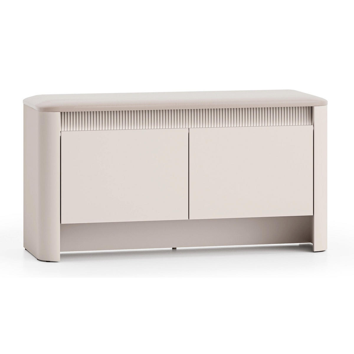 SCHUHSCHRANK Crupet Taupe 102 cm - Taupe, Holzwerkstoff (102/55/34cm) - Homebook