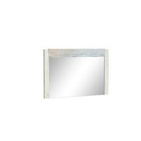 WANDSPIEGEL Indianapolis I-12 Kraft Weiß, 120 x 5 x 80 cm - Weiß, Holzwerkstoff (120/80/5cm)