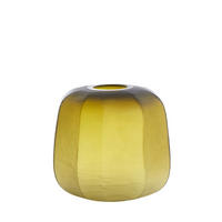 VASE Pacengo Gelb Ø33/32 cm - Gelb, Glas (33/32cm) - Light & Living