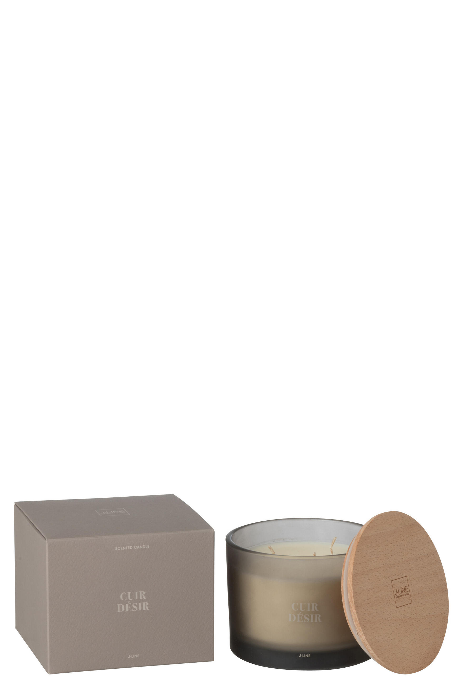 DUFTKERZE ACCORDS ESSENTIELS - Braun - 28 Std. - Braun, Paraffin (11.5/10cm) - J-Line