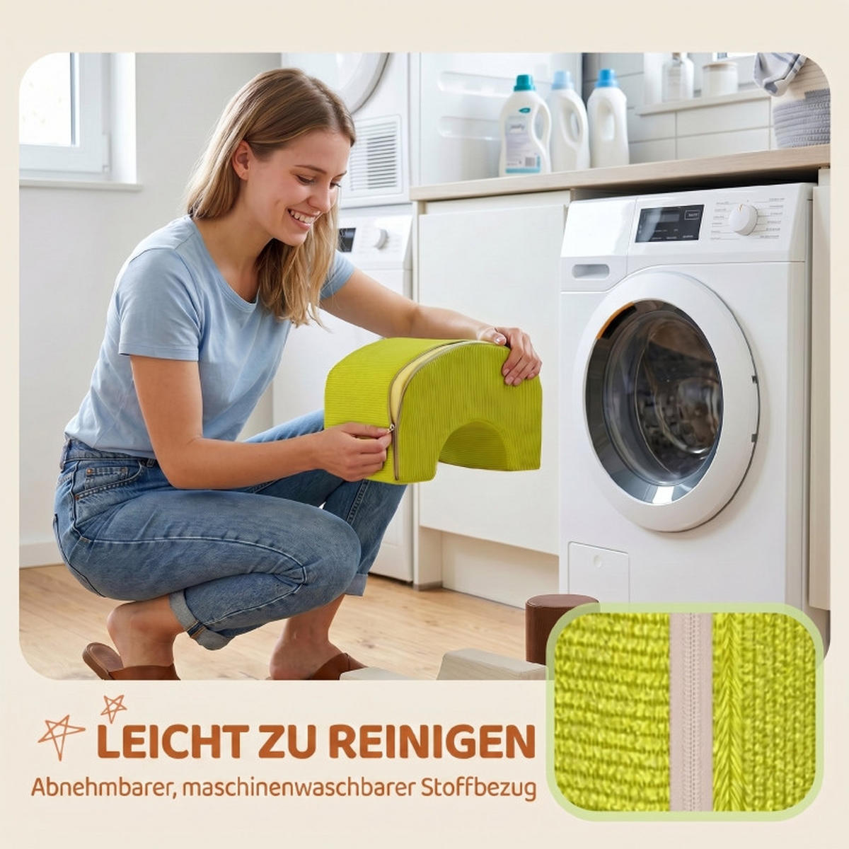 KONSTRUKTIONSSPIELZEUG Bausteine - Multicolor, Textil (35/36/177cm) - Korfee