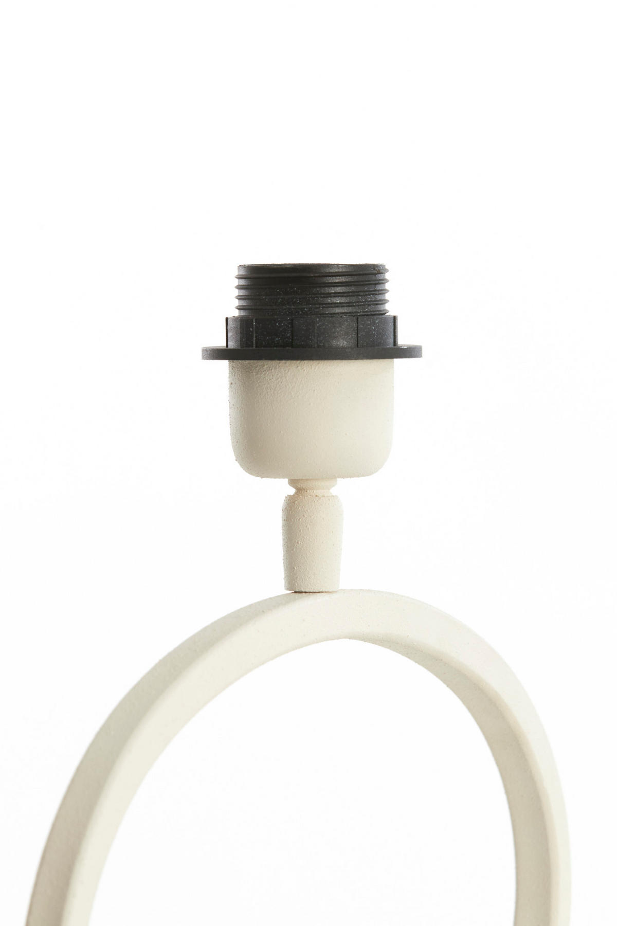 LAMPENFUSS Stelius Weiß Ø33/59 cm - Weiß, Metall (33/17/59cm) - Light & Living