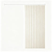DUSCHVORHANG – Breite 180 x Höhe 200 cm – Beige – Inklusive Metallhaken - Beige, Textil (180/200cm)