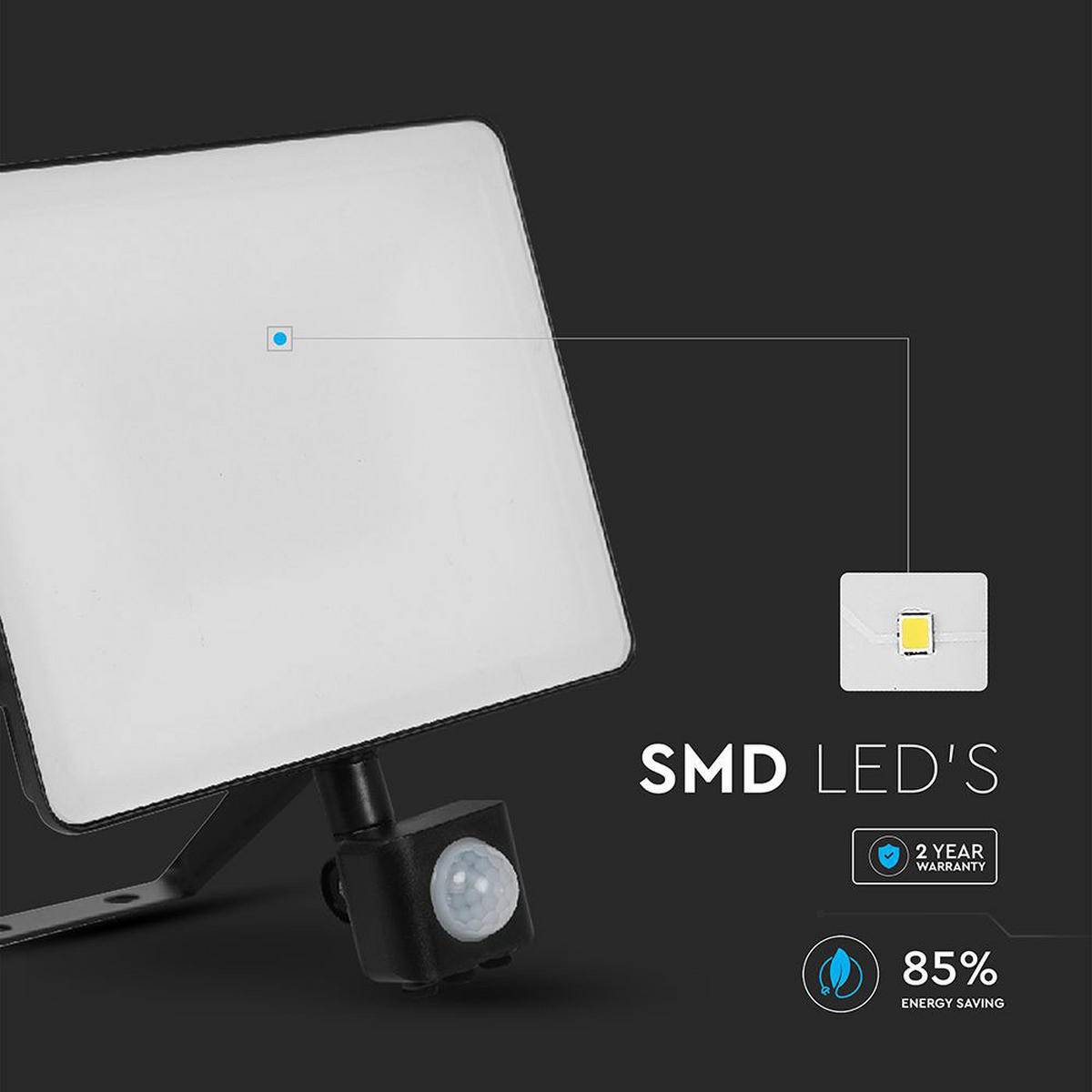 LED AUSSEN WANDSTRAHLER Schwarz Metall - Schwarz, Metall (21.7/24.1/8.9cm)