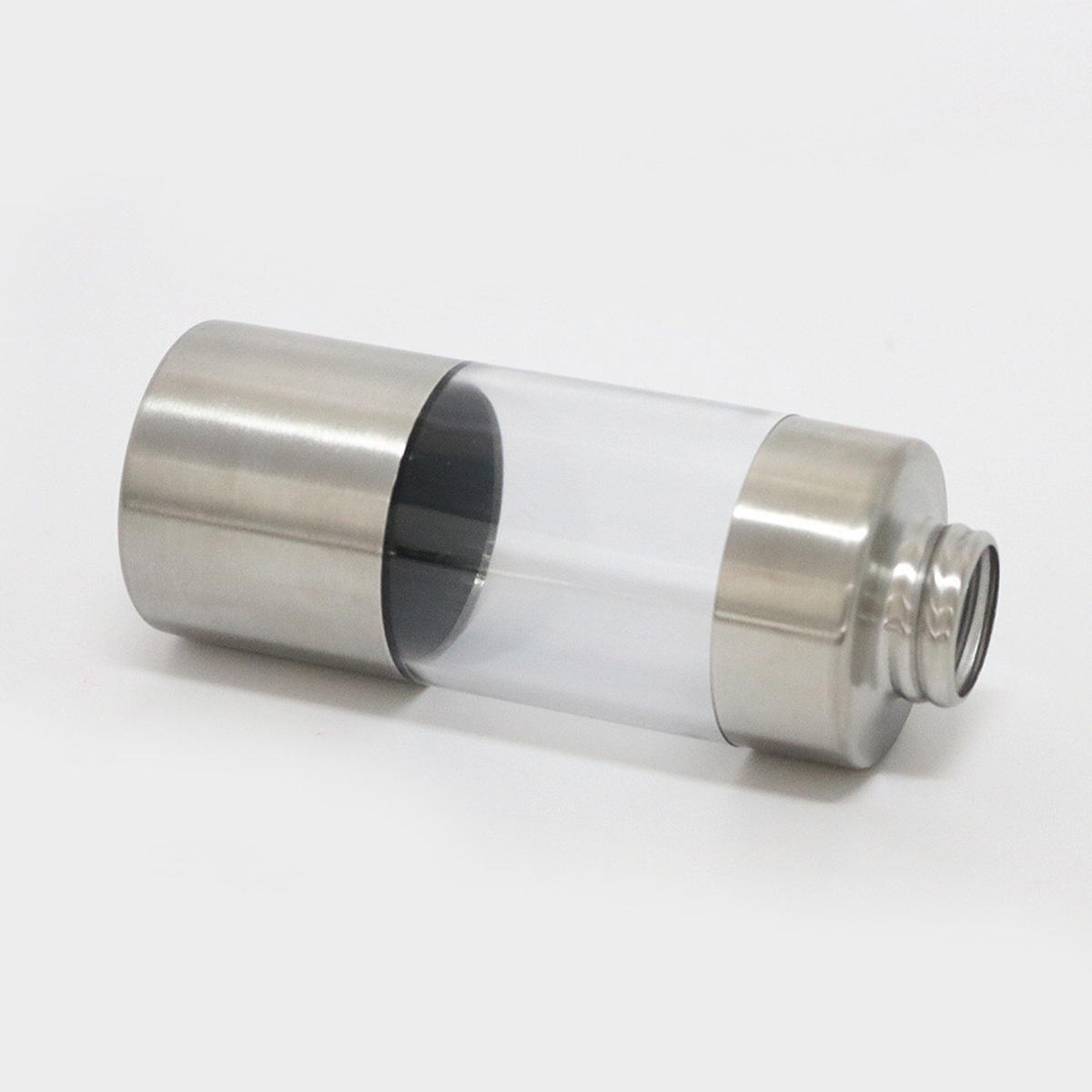 SEIFENSPENDER , 500-ml-Flüssigseifenspender - Silberfarben, Metall (4.7/17/4.7cm) - BELZ