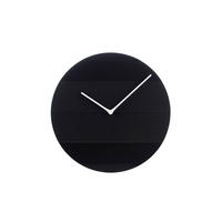 WANDUHR Design Schwarz 29/29 cm - Schwarz, Holzwerkstoff (0.58/29/1cm) - ONZENO